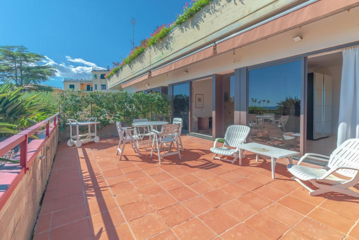 Ferienwohnung Casa Carlotta Tranquillita Con Vista Mare Camogli Exterior foto